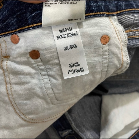 AGOLDE jamie high rise classic jeans size 25 - Picture 11 of 12